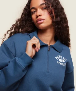 DAMES Gymshark Sportjacks|Hoodies & Truien*Phys Ed Graphic 1/4 Zip