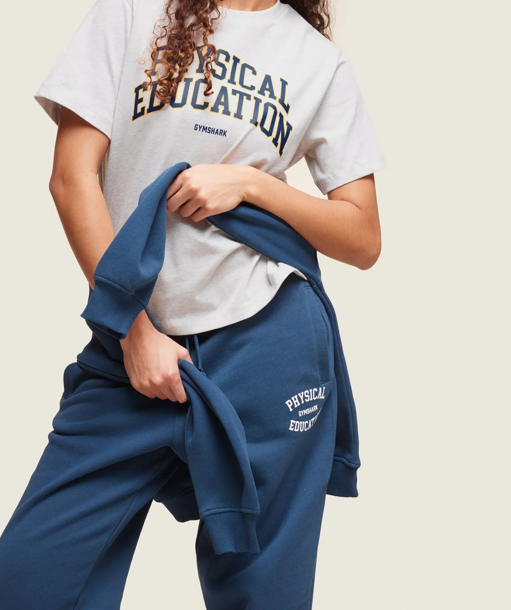 DAMES Gymshark Joggingbroeken*Phys Ed Graphic Sweatpants