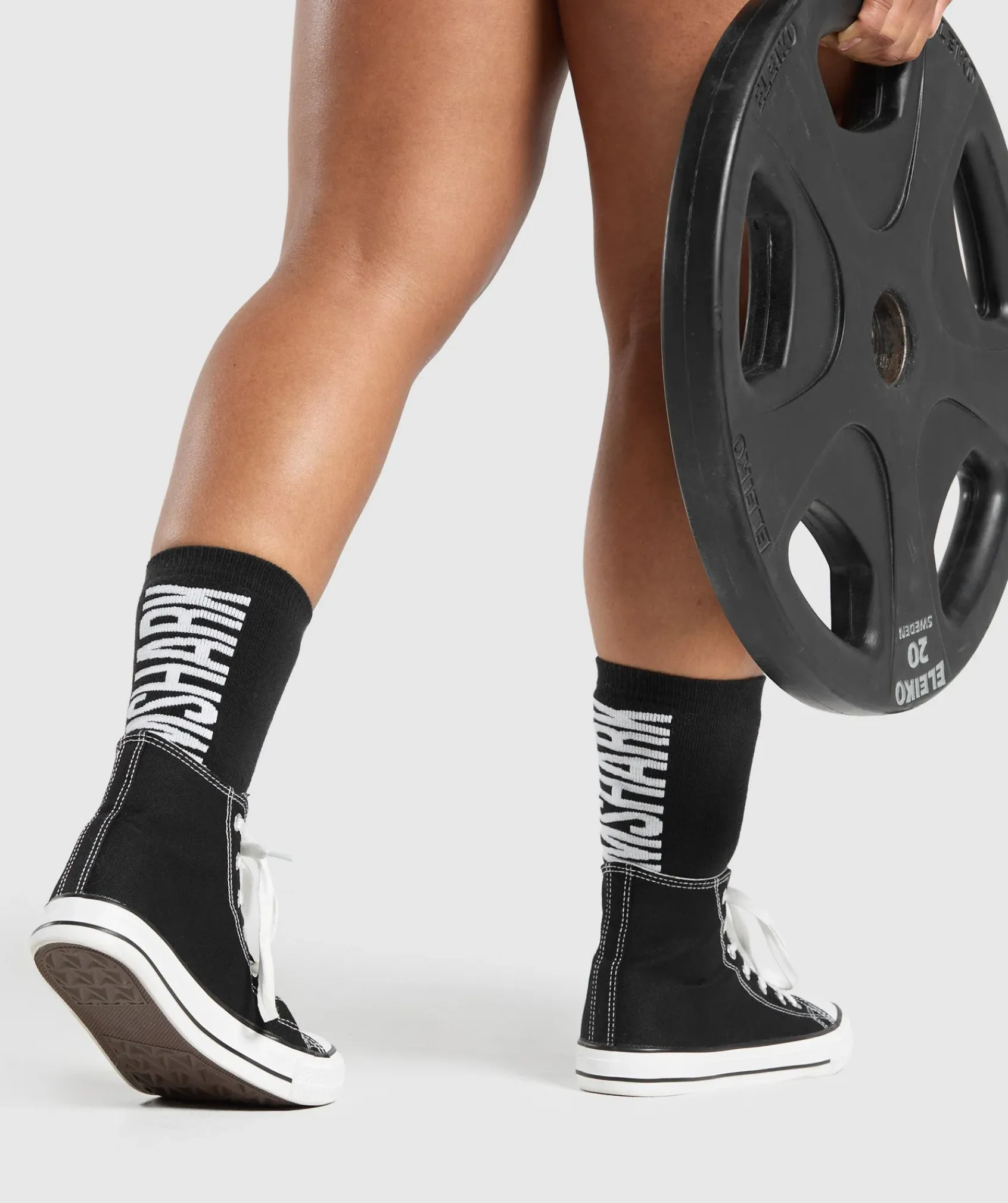 Gymshark Sportsokken|Crewsokken*Plush Wordmark Crew Sock