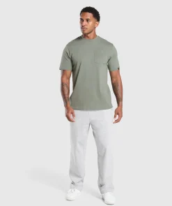 Heren Gymshark T-shirts*Pocket T-Shirt
