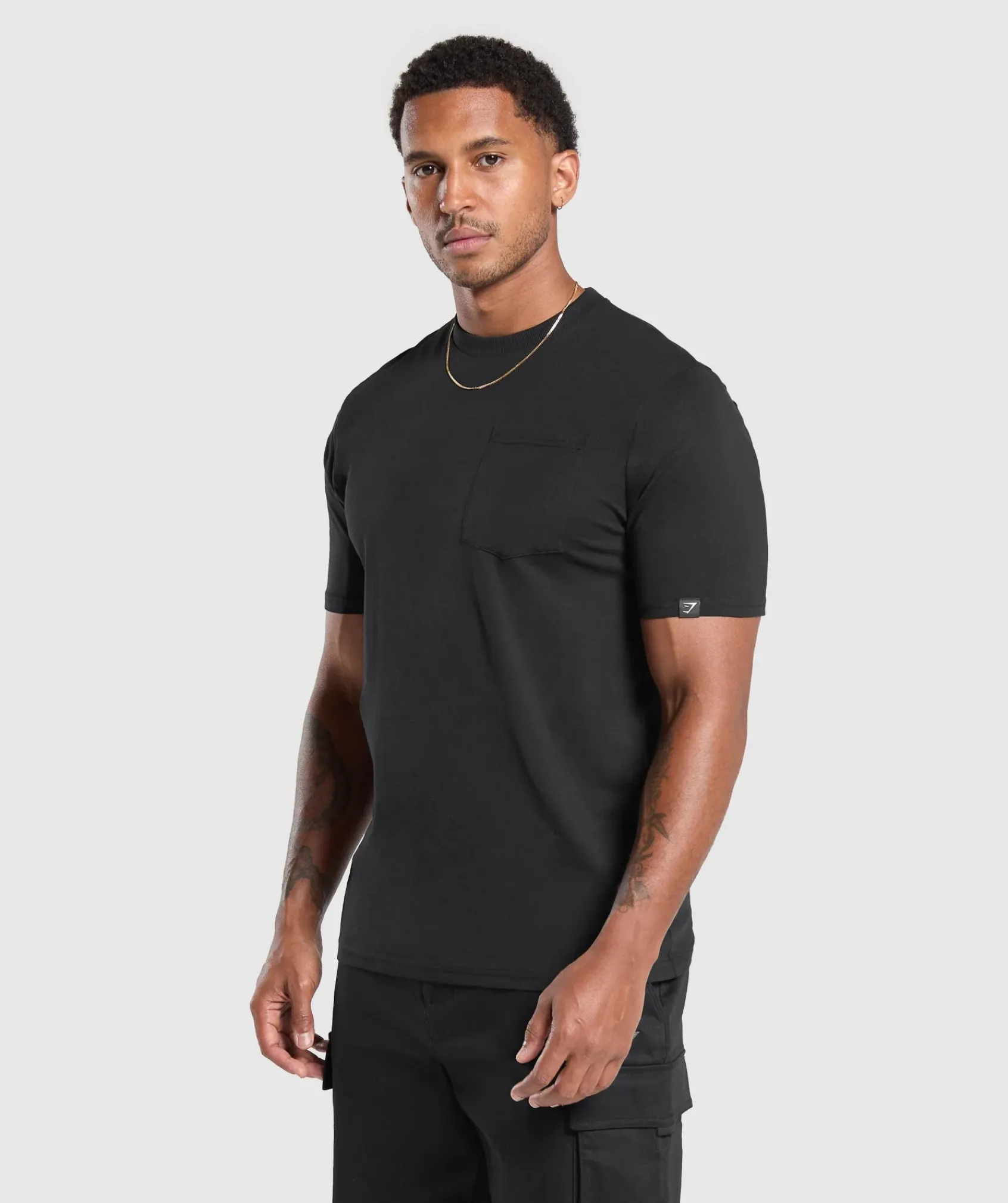 Heren Gymshark T-shirts*Pocket T-Shirt