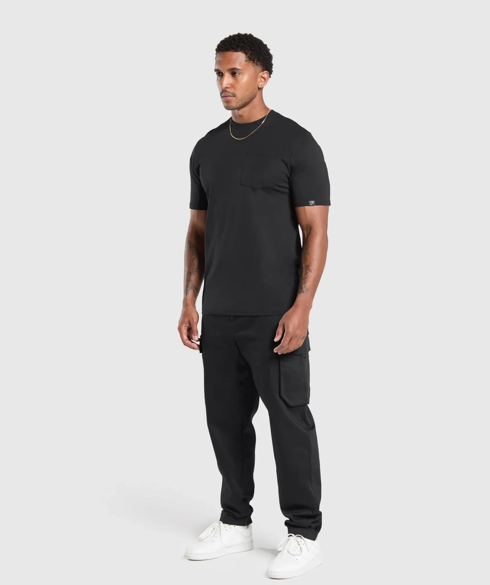 Heren Gymshark T-shirts*Pocket T-Shirt