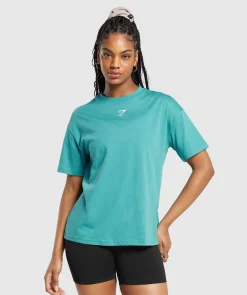 DAMES Gymshark T-shirts*Power Oversized T-Shirt