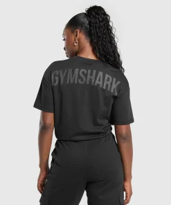 DAMES Gymshark Bedekkende Sportkleding|T-shirts*Power Oversized T-Shirt