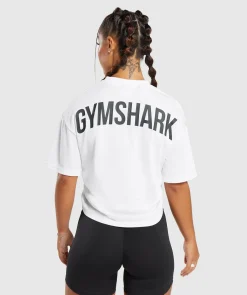 DAMES Gymshark Bedekkende Sportkleding|T-shirts*Power Oversized T-Shirt