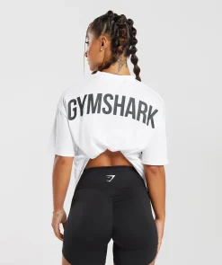 DAMES Gymshark Bedekkende Sportkleding|T-shirts*Power Oversized T-Shirt