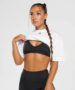 DAMES Gymshark Bedekkende Sportkleding|T-shirts*Power Oversized T-Shirt