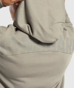 DAMES Gymshark Bedekkende Sportkleding|Sportjacks*Power Oversized Zip Hoodie