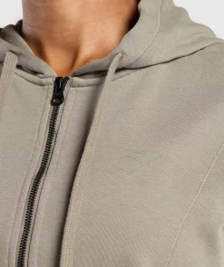 DAMES Gymshark Bedekkende Sportkleding|Sportjacks*Power Oversized Zip Hoodie