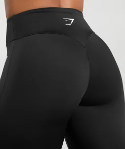DAMES Gymshark Leggings|Zwarte Leggings*Power Short Leggings