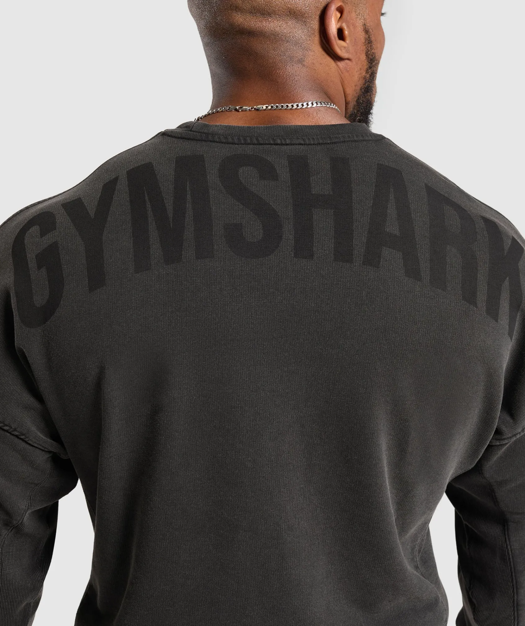 Heren Gymshark Hoodies & Truien*Power Washed Crew