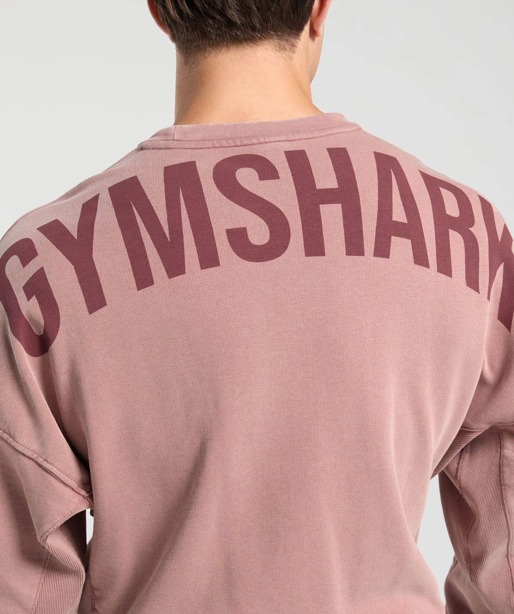 Heren Gymshark Hoodies & Truien*Power Washed Crew