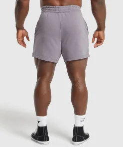 Heren Gymshark Shorts*Power Washed 5" Shorts