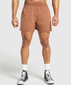Heren Gymshark Shorts*Power Washed 5" Shorts