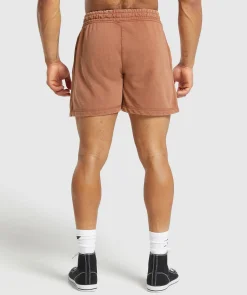 Heren Gymshark Shorts*Power Washed 5" Shorts