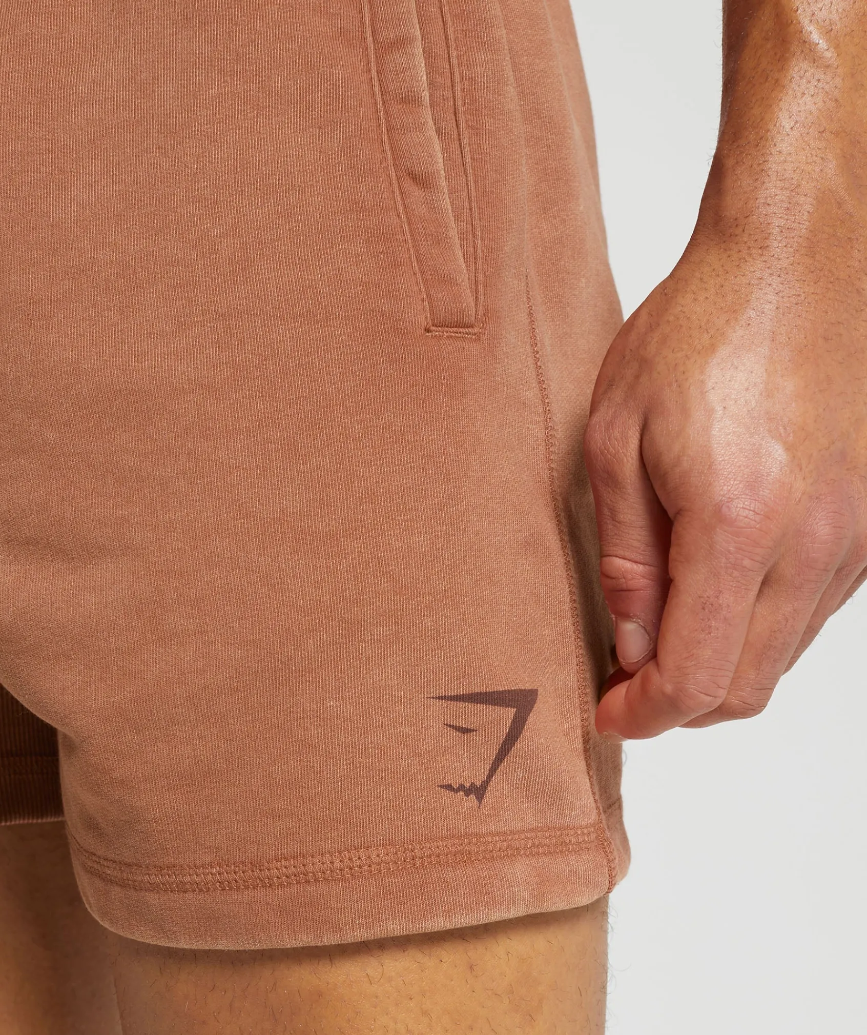 Heren Gymshark Shorts*Power Washed 5" Shorts