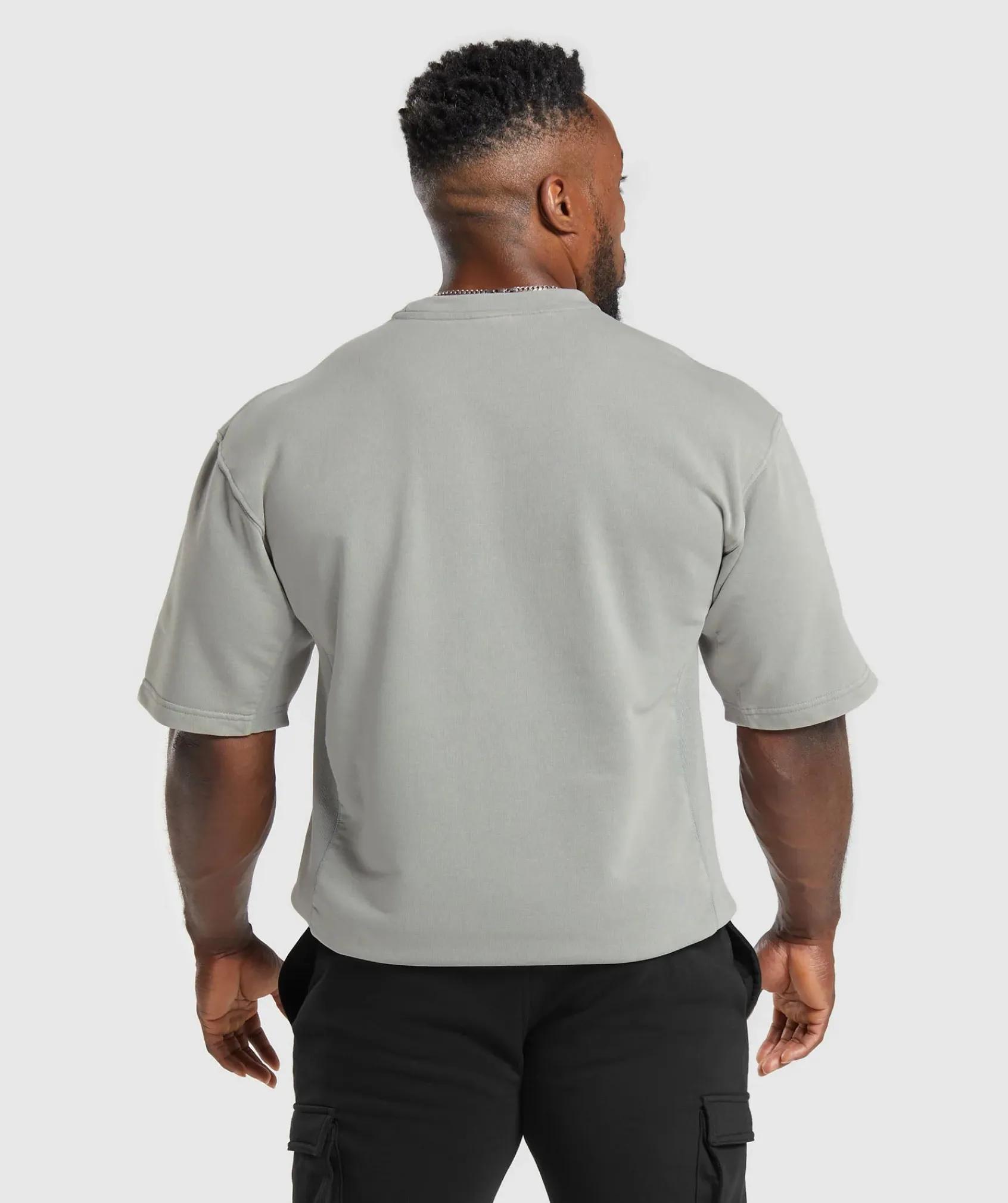 Heren Gymshark T-shirts*Power Washed Short Sleeve Crew