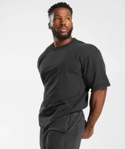 Heren Gymshark Hoodies & Truien|T-shirts*Power Washed Short Sleeve Crew