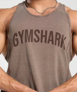 Heren Gymshark Stringers*Power Washed Stringer