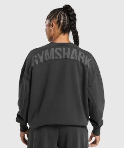 DAMES Gymshark Bedekkende Sportkleding|Hoodies & Truien*Power Washed Sweatshirt