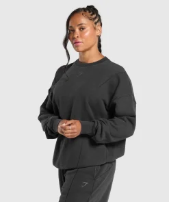 DAMES Gymshark Bedekkende Sportkleding|Hoodies & Truien*Power Washed Sweatshirt