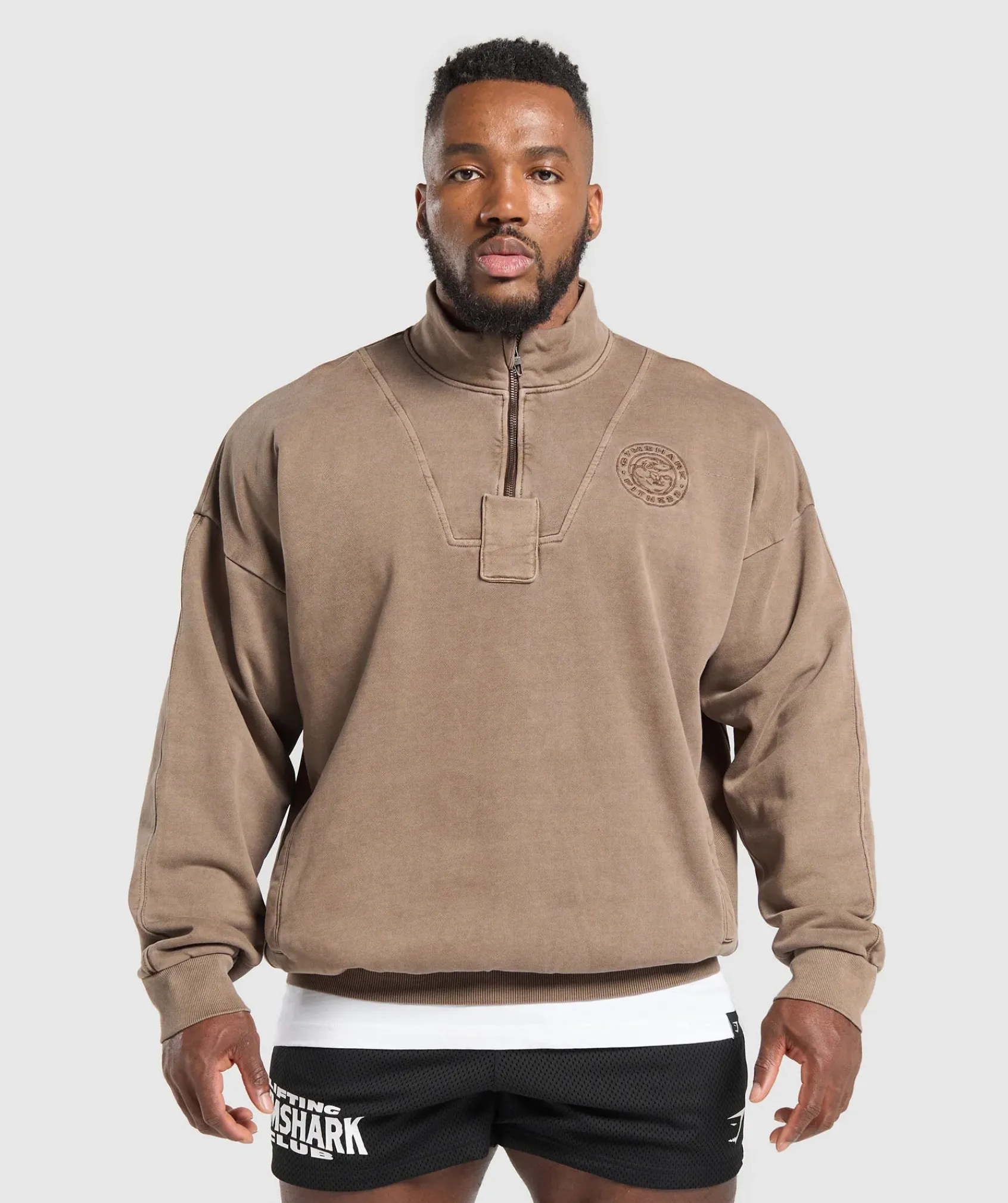 Heren Gymshark Sportjacks|Hoodies & Truien*Premium Legacy 1/4 Zip
