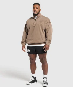 Heren Gymshark Sportjacks|Hoodies & Truien*Premium Legacy 1/4 Zip