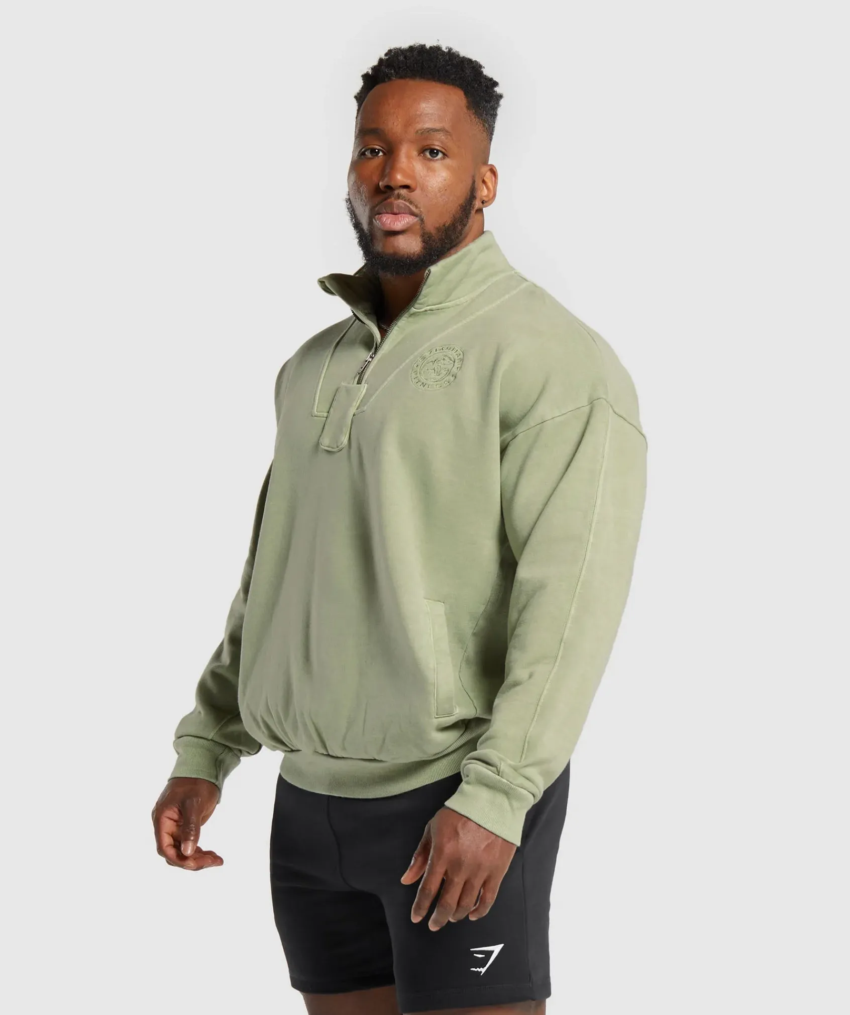Heren Gymshark Sportjacks|Hoodies & Truien*Premium Legacy 1/4 Zip