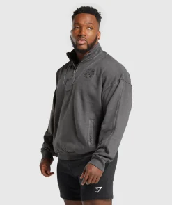 Heren Gymshark Sportjacks|Hoodies & Truien*Premium Legacy 1/4 Zip