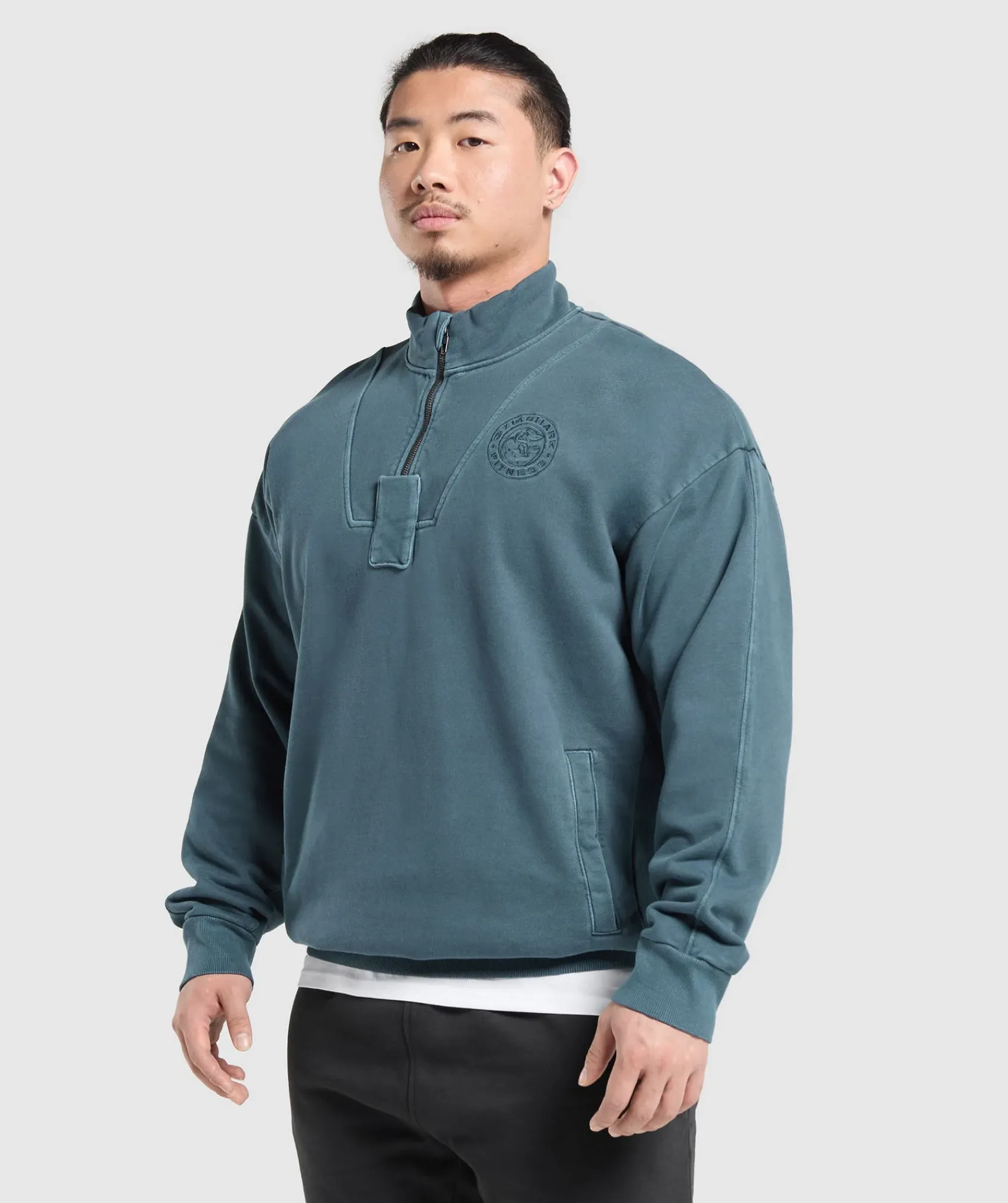 Heren Gymshark Sportjacks|Hoodies & Truien*Premium Legacy 1/4 Zip