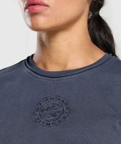 DAMES Gymshark Bedekkende Sportkleding|T-shirts*Premium Legacy Washed 2-in-1 Long Sleeve