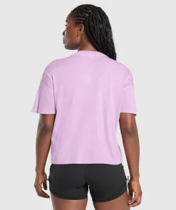 DAMES Gymshark Bedekkende Sportkleding|T-shirts*Premium Legacy Washed Oversized T-Shirt