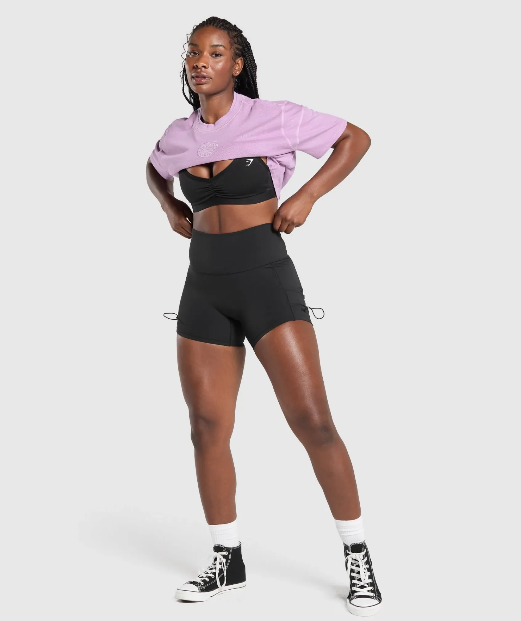 DAMES Gymshark Bedekkende Sportkleding|T-shirts*Premium Legacy Washed Oversized T-Shirt