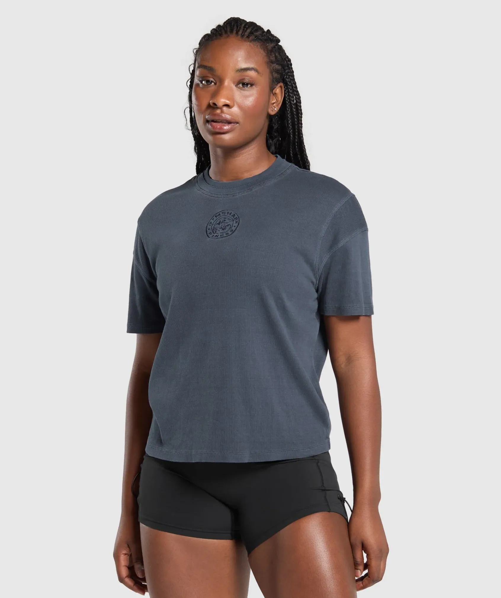 DAMES Gymshark Bedekkende Sportkleding|T-shirts*Premium Legacy Washed Oversized T-Shirt