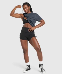 DAMES Gymshark Bedekkende Sportkleding|T-shirts*Premium Legacy Washed Oversized T-Shirt