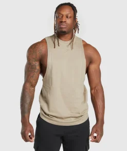 Heren Gymshark Tanktops|T-shirts*Premium Lifting Drop Arm Tank