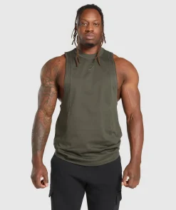 Heren Gymshark Tanktops|T-shirts*Premium Lifting Drop Arm Tank