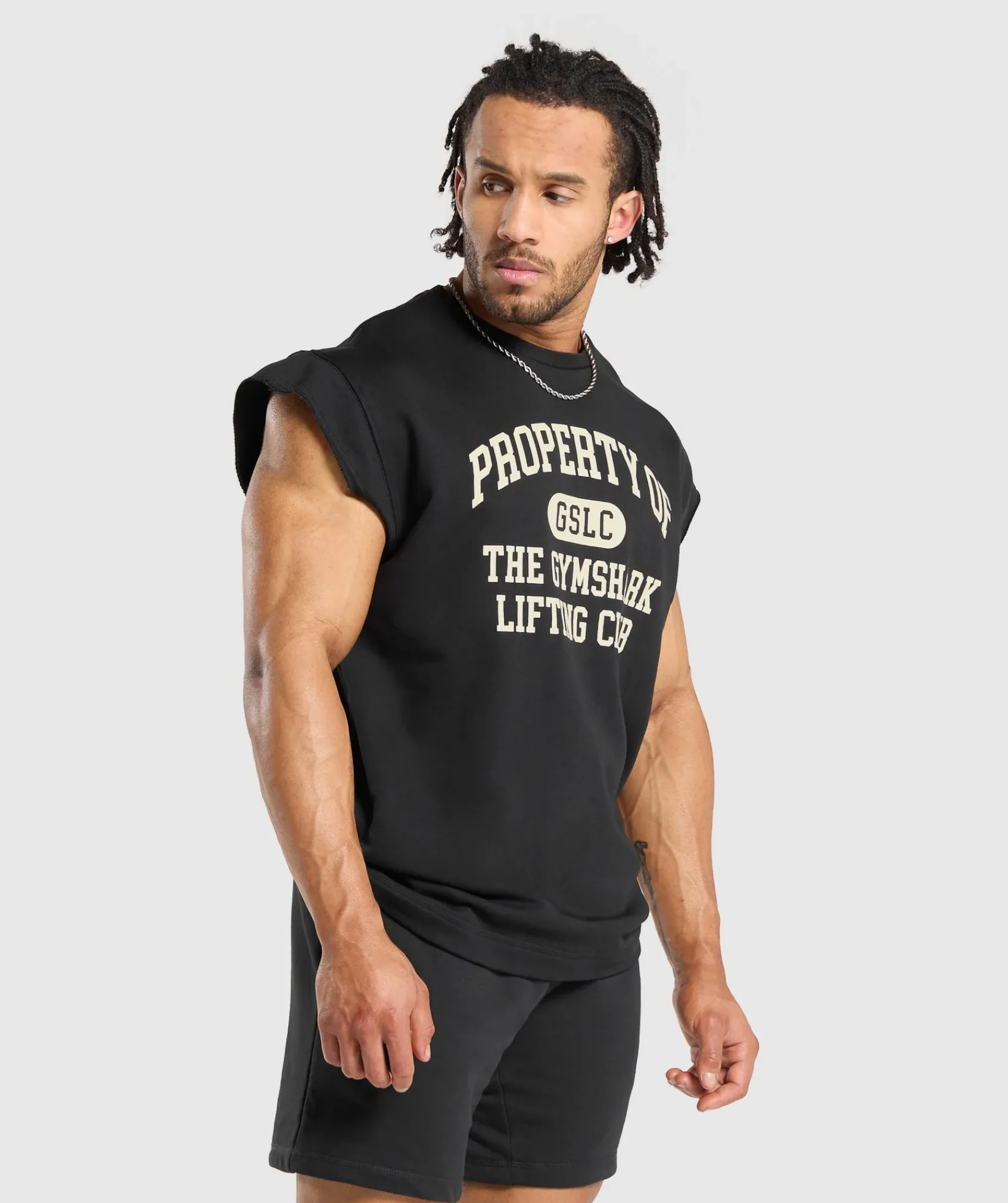 Heren Gymshark Tanktops*Property Of Cut Off Tank