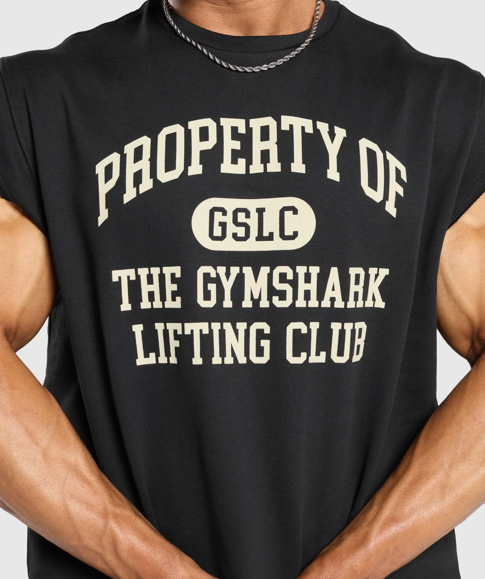 Heren Gymshark Tanktops*Property Of Cut Off Tank