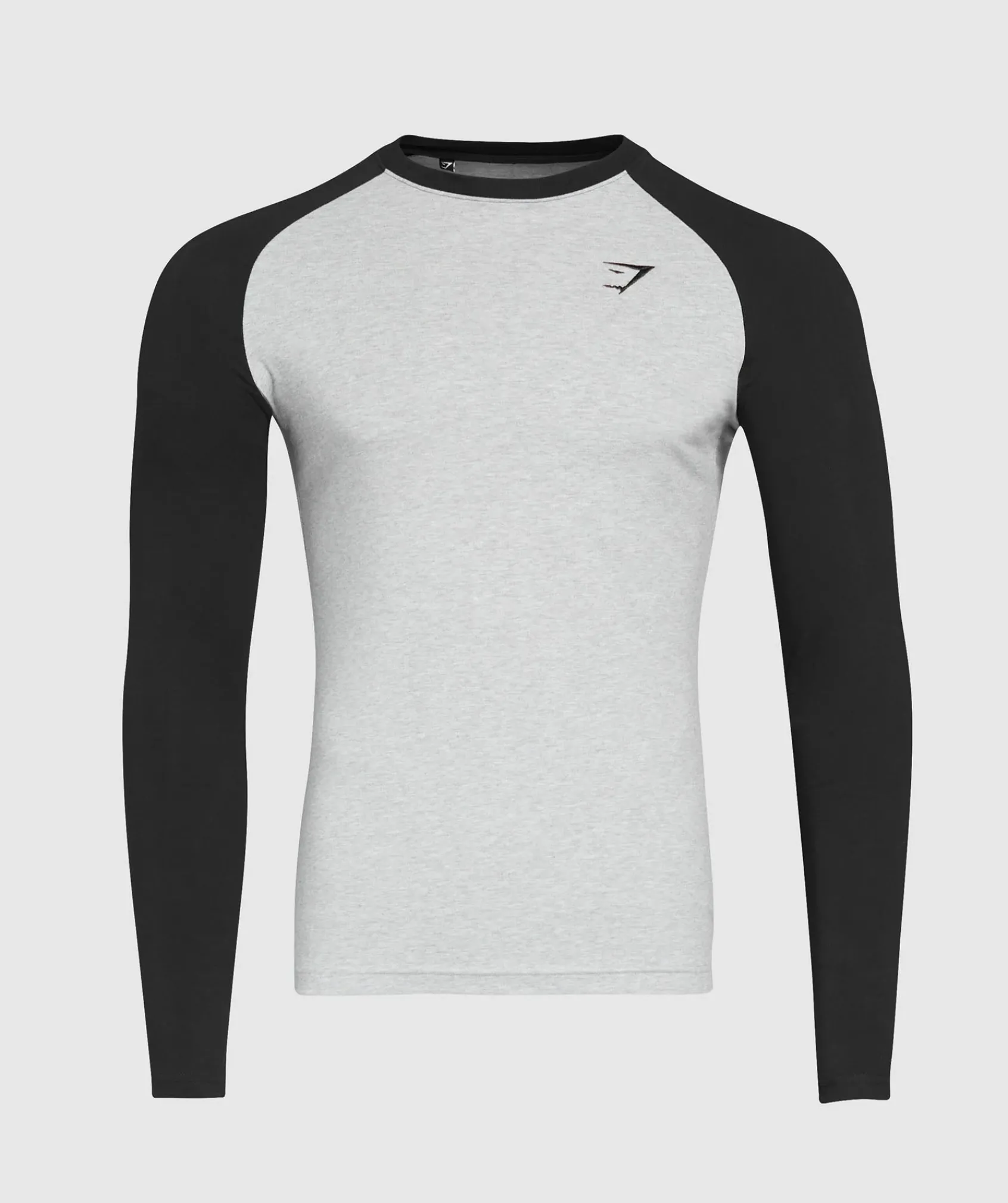 Heren Gymshark T-shirts*Raglan Long Sleeve T-Shirt