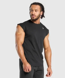 Heren Gymshark Tanktops|T-shirts*React Cut Off Tank