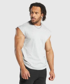 Heren Gymshark Tanktops|T-shirts*React Cut Off Tank