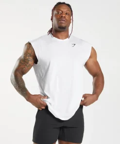 Heren Gymshark Tanktops|T-shirts*React Cut Off Tank