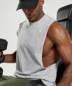Heren Gymshark Tanktops|T-shirts*React Drop Arm Tank