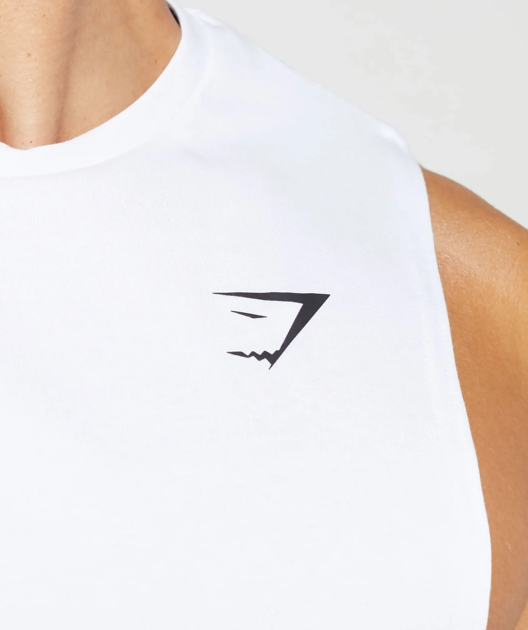 Heren Gymshark Tanktops*React Drop Arm Tank