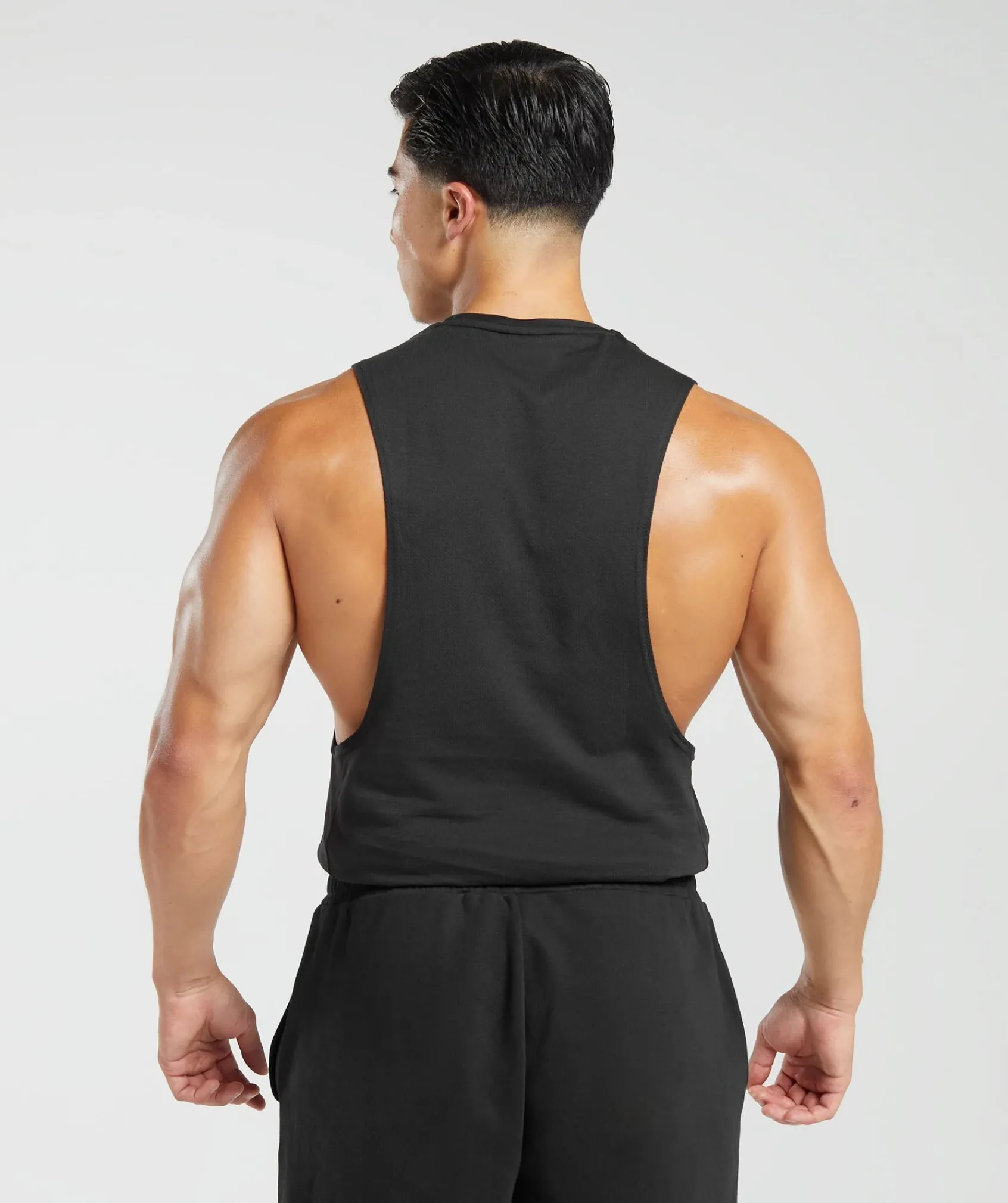 Heren Gymshark Tanktops*React Drop Arm Tank