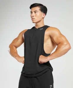 Heren Gymshark Tanktops*React Drop Arm Tank
