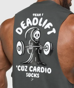 Heren Gymshark Tanktops|T-shirts*Reaper Drop Arm Tank