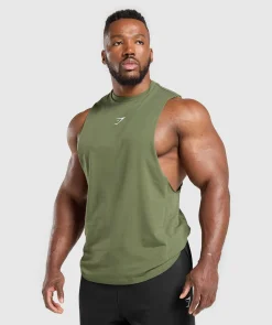 Heren Gymshark Tanktops|T-shirts*Reaper Drop Arm Tank