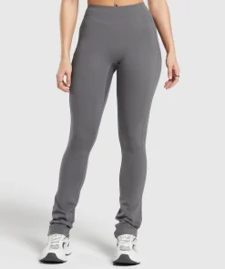 DAMES Gymshark Leggings|Hoog Getailleerd*Rest Day Boot Cut Cotton Leggings